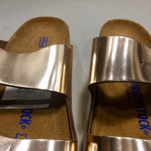 Birkenstock Arizona Metallic Sandal 41 N - Picture 6 of 8